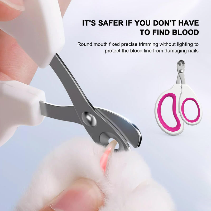 Cat Nail Clippers, Cat Claw Trimmers, Suitable for Small Animals Such as Cats, Birds, Hamsters, Rabbits, Hedgehogs, ferrets, Chinchillas, Guinea pigs，Etc, Professional Nail Trimmers for Small Animals. - PawsPlanet Australia