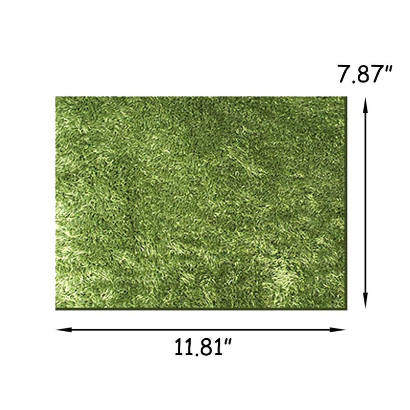 kathson 2pcs Reptile Carpet Terrarium Liner Tortoise Bedding Reptile Substrate Liner Mat Pet Cage Mats Supplies for Lizard Snake Bearded Dragon Gecko Chameleon Turtle Iguana (11.81 X 7.87 in) 2PCS（M）：11.81 X 7.87 in - PawsPlanet Australia