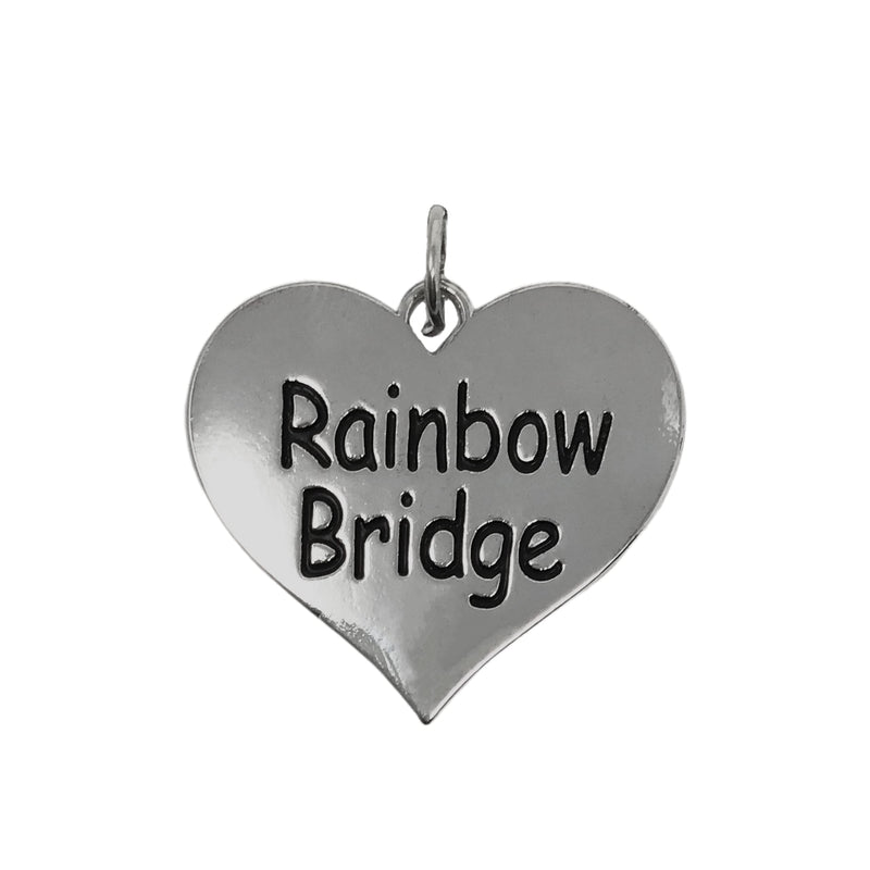 Rainbow Bridge Photo Ornament - 2022 Dated Christmas Picture Ornament Just This Side of Heaven is A Place Called Rainbow Bridge - Memory Keepsake - Pet Memorial - PawsPlanet Australia