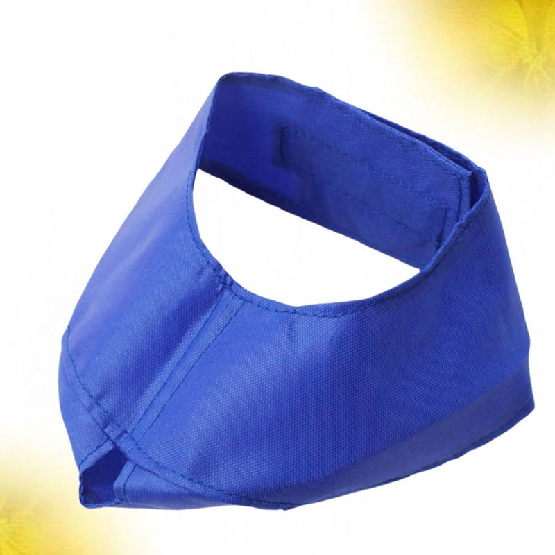 UKCOCO Eye Mask Sticky S and L Bite-Proof Dog and Cat Mask Made of Nylon Straps with Small Hole Design Easy to Use Size for Bathing and Manicure