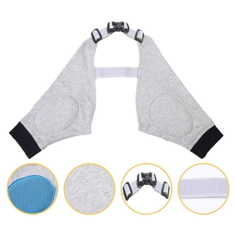 Breathable Elastic Dog Front Leg Adjustable Padded Protectors for Pet Knee Protection and Recovery from Injuries