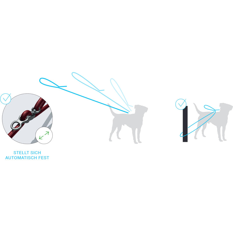 Vario Comfort Leash Moss S - PawsPlanet Australia