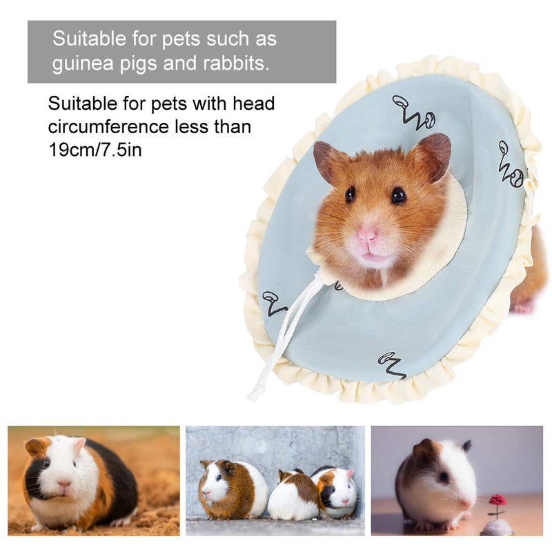 Hamster Cone Collar,Guinea Pig Protective Ring Soft Cat Recovery Collar for Cat Kitten Prevent from Licking - PawsPlanet Australia