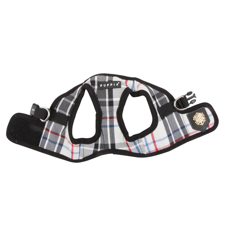 Puppia Authentic Junior Harness B, Small, Black - PawsPlanet Australia