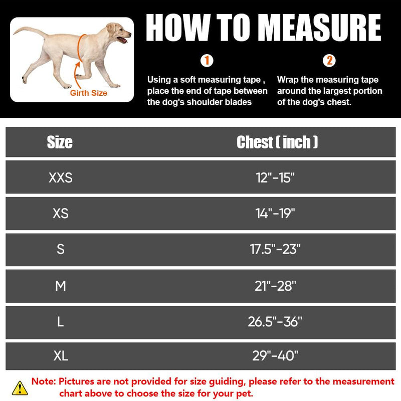 Dog Vest Harness and Patches Set, Animire in Training Service Dog Harness with 10 Dog Patches, Reflective Dog Vest with Handle for Small, Medium, Large, and Extra-Large Dogs SMALL (Chest: 17.5-23 Inch) Pink - PawsPlanet Australia