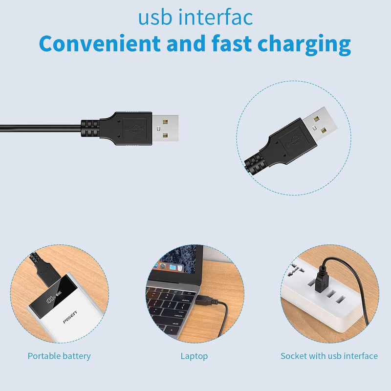 Replacement YABIFE Dog Clippers Charging Cord Hair Trimmer Charger Compatible with YABIFE Dog Clippers Charger Power Cord(Only Fit for YABIFE Dog Clippers) - PawsPlanet Australia