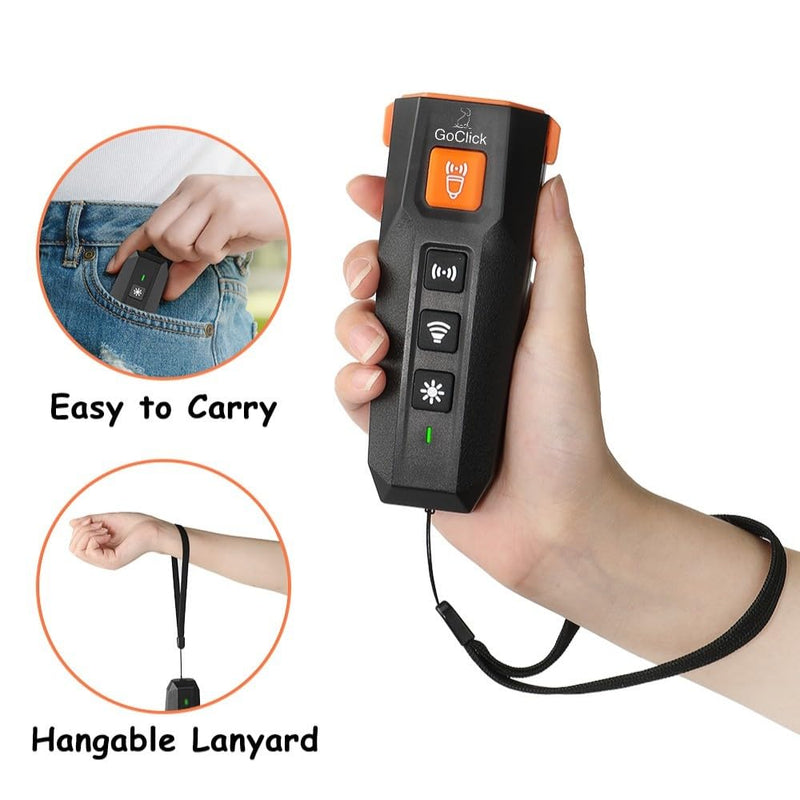 New Dog Bark Deterrent > 3 Emitters > Dog Training Tool> Safe and User-Friendly > Designed to Train Dogs and Discourage Excessive Barking > Alternative to Shock Collars.