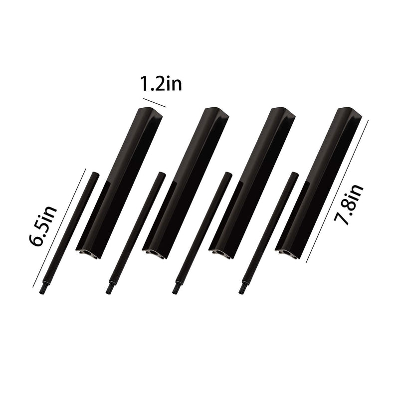 REPTI ZOO RK Knock-Down Reptile Terrarium Accessories - Stackers Post or Universal Wheels Terrarium Stackers Post - PawsPlanet Australia