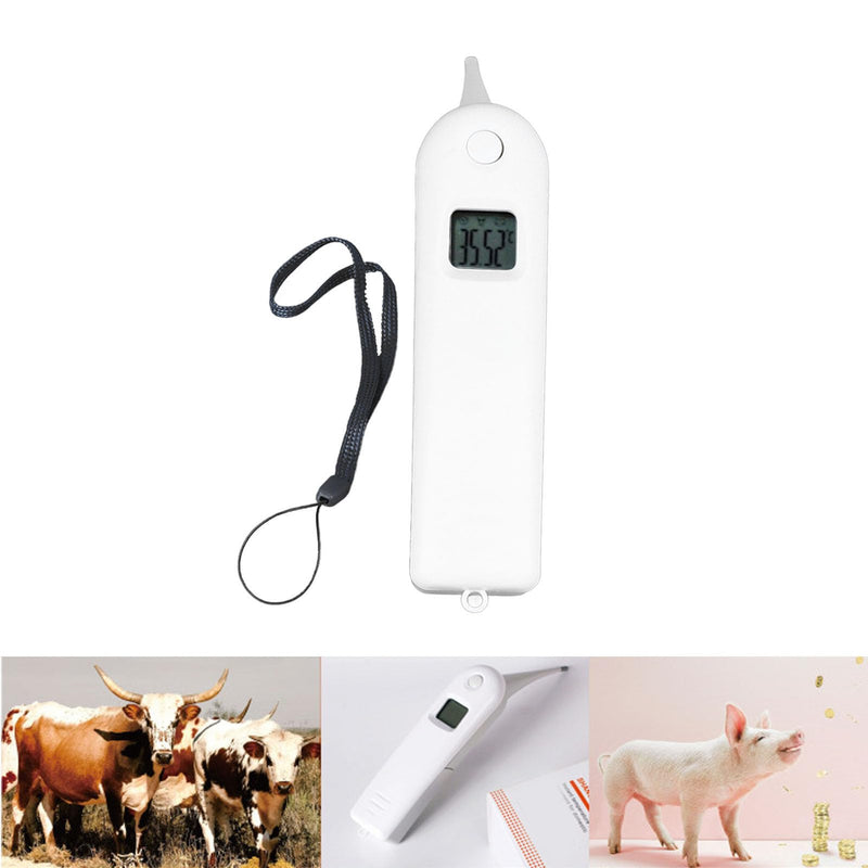 Zerodis Pet Thermometer Dog Thermometer, Non Digital Pet Thermometer for Dogs Fast Digital Veterinary Thermometer Cat and Dog Ear Temperature Monitor - PawsPlanet Australia