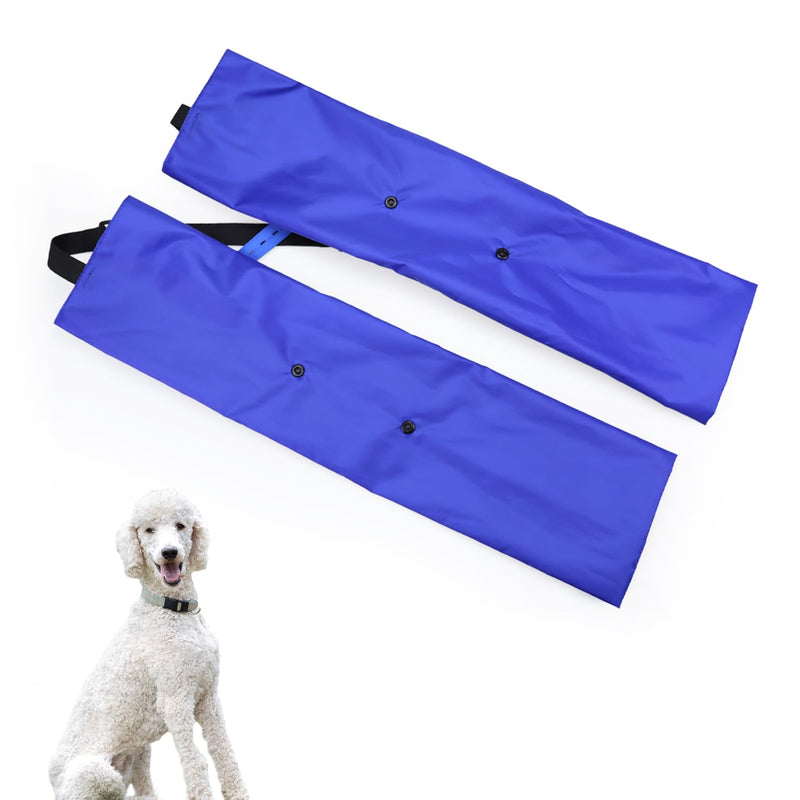 Waterproof Dog Leggings with Adjustable Strap Dogs Leg Covering Protector Dog Waterproof Pee Pants for Poodles Long Haired Dogs on Rainy Days Long Leg Dogs Legging Pants