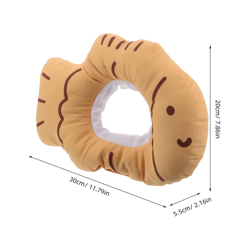 UKCOCO Soft Adjustable Cat Neck Brace Fish Shape Cat Collar Protective Collar Kitten Recovery Protection
