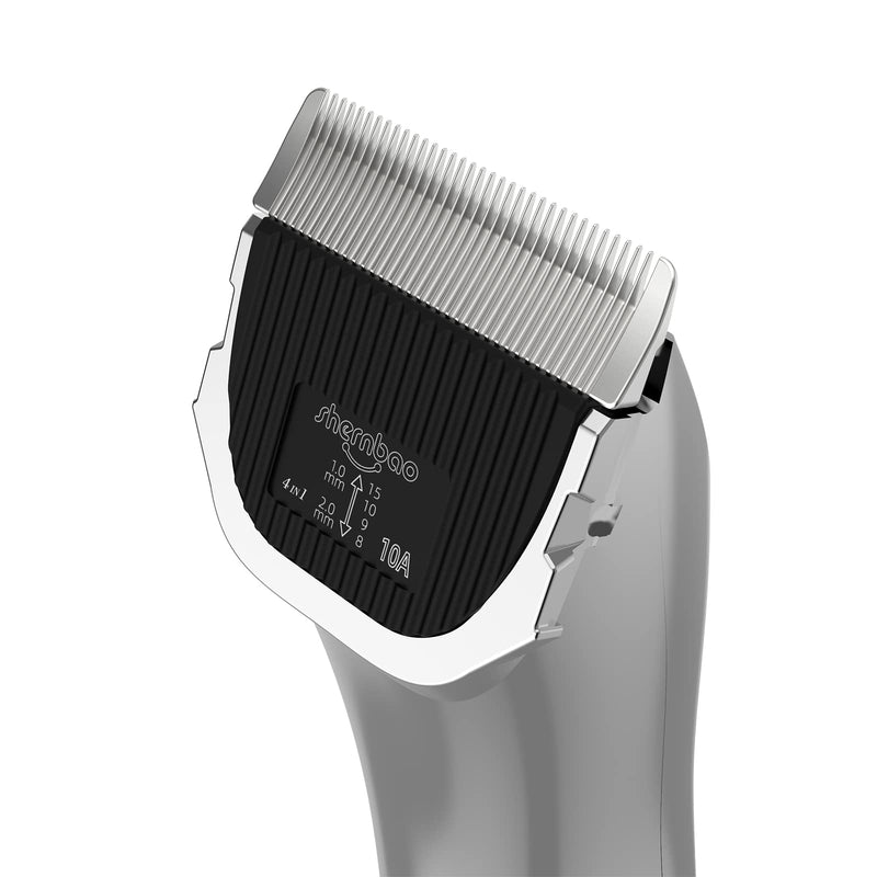 shernbao Pet Dog Grooming Clipper Detachable Blades, 4-in-1 Blades, Replacement Blades PGC-670 Clippers (670-3F) - PawsPlanet Australia