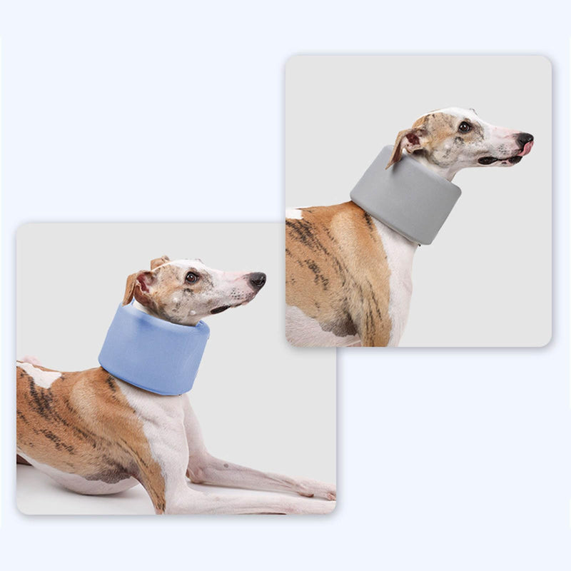 Adjustable Elizabethan Collar for Post-Surgery Recovery and Neck Support for Small to Large Pets, Breathable Dog Collar