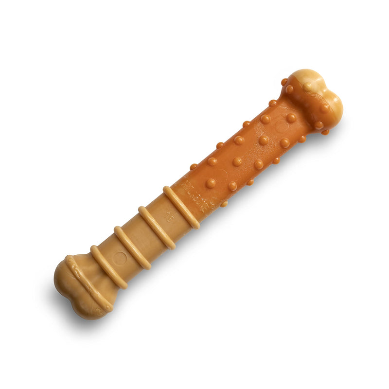 Nylabone Puppy Extreme Tough Chew Toy Bone, Beef Stew & Veg Flavour, Large - PawsPlanet Australia