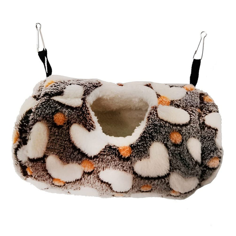Sugar Glider Sleeping Pouch Small Animal Hammock, Hanging Bed Warm Cotton Nest for Rat Hamster Gerbil Sugar Glider Chinchilla Squirrel Guinea Pig (Coffee) Coffee - PawsPlanet Australia