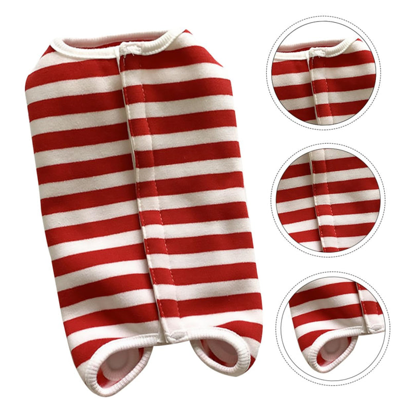 PartyKindom Dog Body Weaning Suit with Buttons, Breathable, Full Protection for Male and Female Dogs, Prevents Licking and Scratching in Wound Healing, Durable and Easy to Take Off