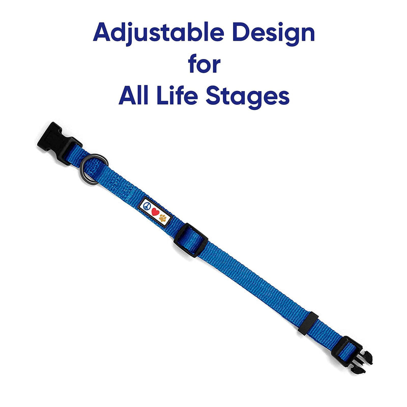 Pawtitas Value Bundle Set | Extra Small Step in Dog Harness + Extra Small Dog Collar + Extra Extra Small 6ft Dog Leash - Blue Set - PawsPlanet Australia