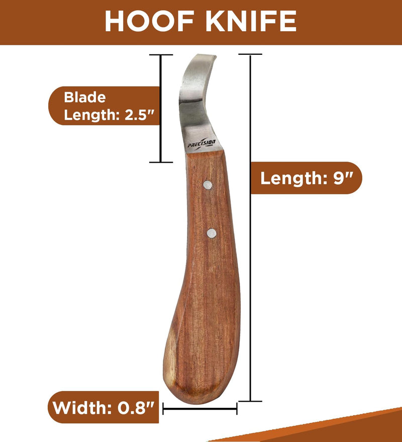 Farrier Tools Super Sharp Hoof Knife - Brown and Black Hoof Knife