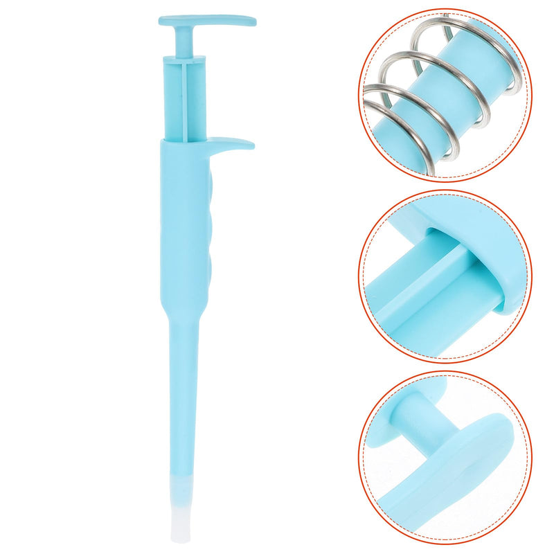 POPETPOP Precise Tablet Dispenser for Dogs and Pets with Push Design Made of Robust ABS. Efficient medication dispenser for easy dose control and safe feeding.