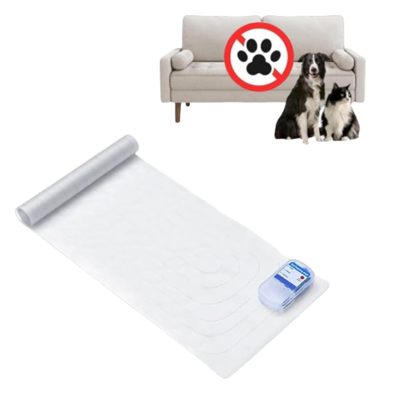 Shock Mat for Dogs and Cats Indoor, Pet Shock Mats for Training Pets, Electric Repellent Mat Keeps Dogs and Cats Off Counter, Couch and Sofa, 3 Training Modes (One Piece 60"x 12") - PawsPlanet Australia