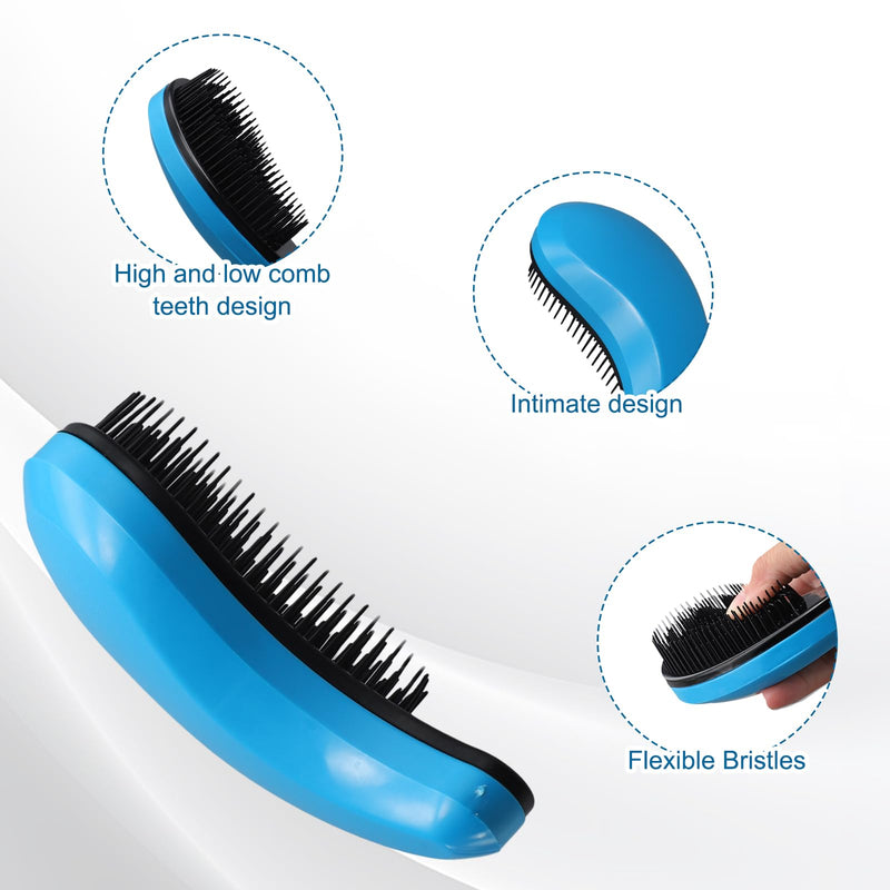 Puppy Brush for Small Dogs Portable,Dog Brush for Small Dogs Gentle, Reduces Shedding & Tangles,For Cavapoo, Yorkies, Pomeranians, Shih Tzu, Bichon Frise,Blue - PawsPlanet Australia