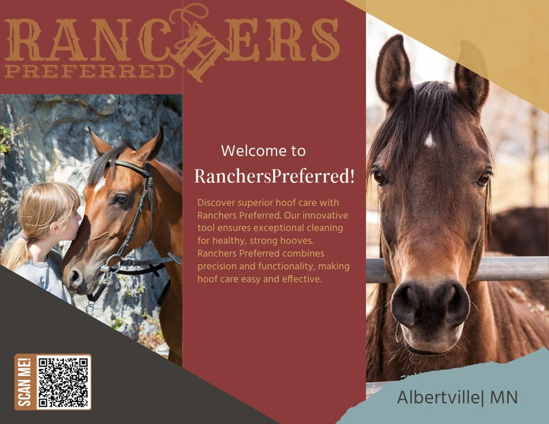 HoofWand • Horse Grooming Supplies for Daily Cleaning & Maintenance - HoofCare - Hoof Cleaner - Hoof Snow & Ice Removal - Pastern Cleaning - Coronary Band - PawsPlanet Australia