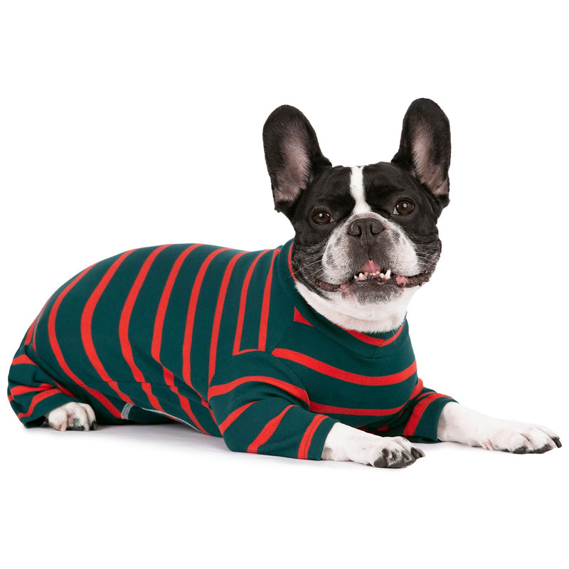 Dog Surgery Recovery Suit for Male/Female, Post Surgery Dog Shirt, After Surgery Dog Bodysuit, E-Collar & Cone Alternative Surgical Clothes, Anti-Licking Dog Snugly Onesie Medium Dark Green - PawsPlanet Australia