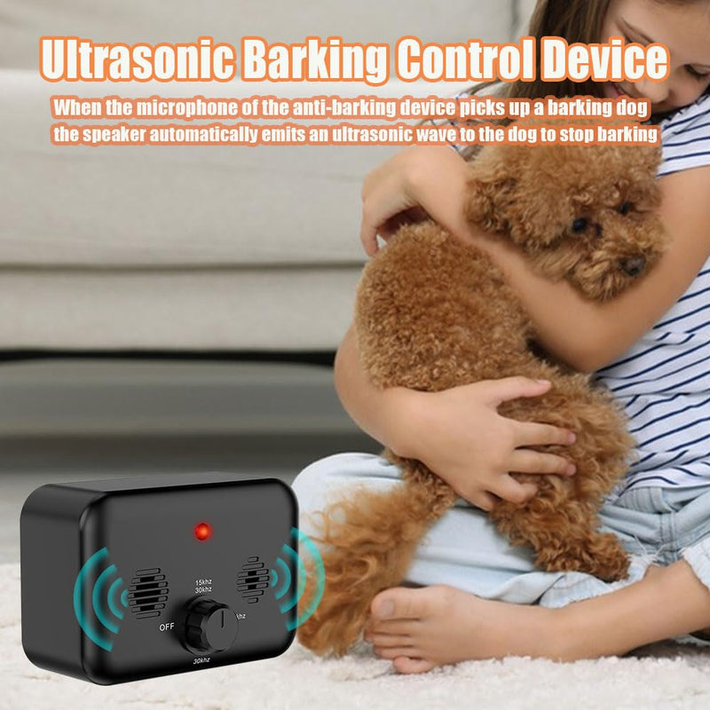 Anti Barking Device for Dogs Auto Dog Bark Deterrent Devices for Indoor Outdoor Rechargeable Dog Barking Silencer with 3 Modes Ultrasonic Barking Control Deterrent Devices Safe for Dogs People-2 Pack - PawsPlanet Australia