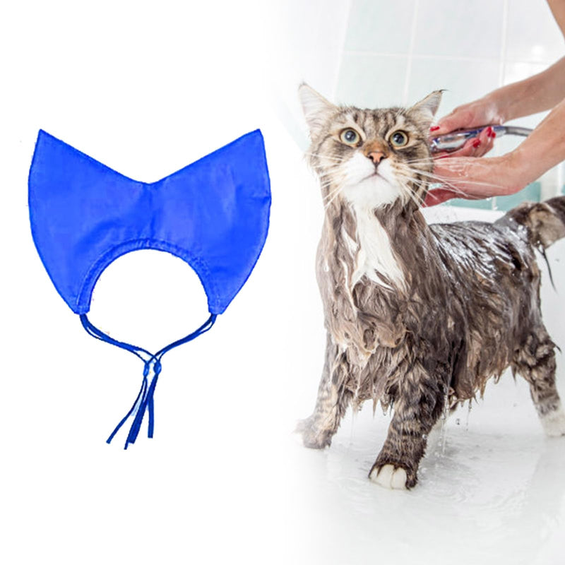 Waterproof Swim Caps for Cats in Various Sizes, Comfortable Pet Ear Protection Shower Hat for Home and Pet Salon