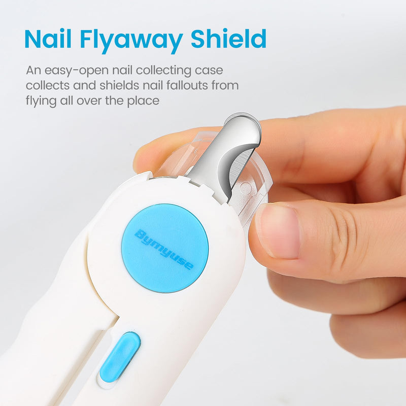 Cat Dog Pet Nail Clippers with Light, Llluminates Cat Dog Nails or Bloodline,Safety Pet Nail Clipper for Dogs, Cats, Rabbits Sharp No Nail Splitting - PawsPlanet Australia