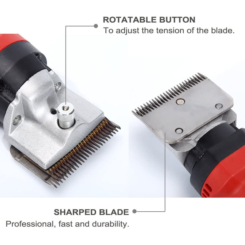 35 Teeth Horse Shears Replacement Blades, Detachable Universal Blades for Professional Horse Grooming Clippers - PawsPlanet Australia