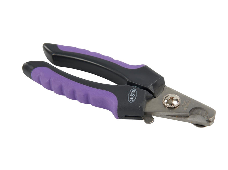 Kruuse BUSTER Professional Dog Nail Clipper – Large Size – Heavy-Duty Pet Nail Trimmer for Large Dogs and Cats – Stainless Steel Blades, Non-Slip Handle, Safety Guard – Vet-Recommended - PawsPlanet Australia