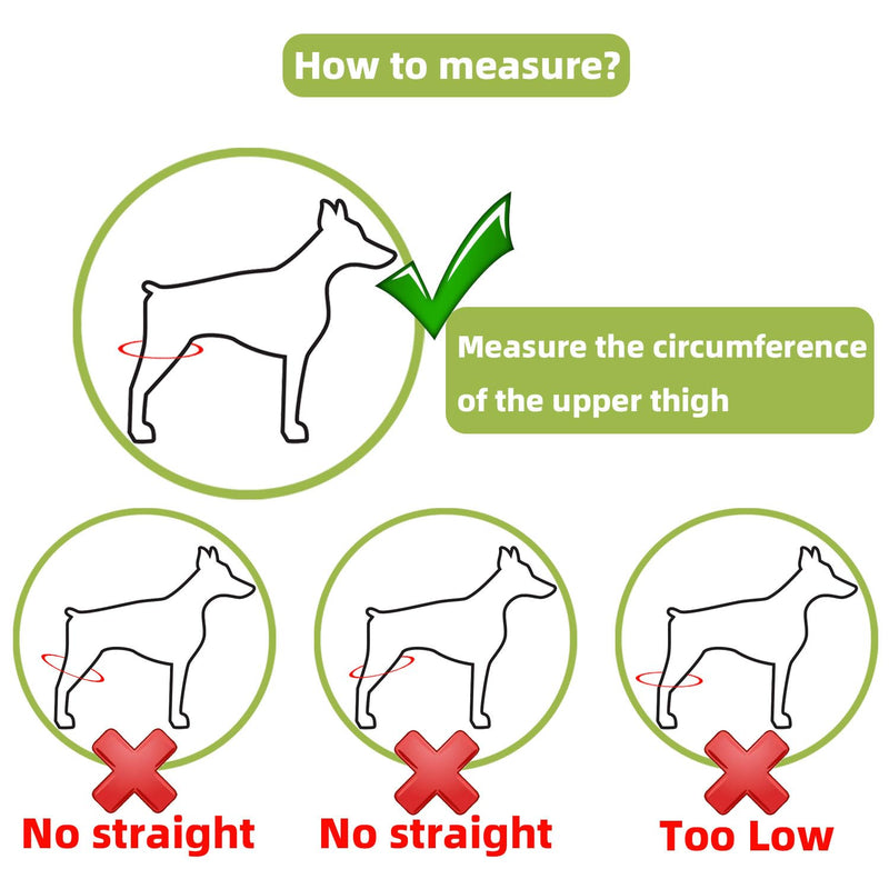 Dog Leg Braces for Back Leg Dog ACL Brace for Torn and Back Hind Rear Legs ACL Tear, Dog Leg Brace for Hip Dysplasia, Dog Arthritis, Luxating Patella(Size XL)