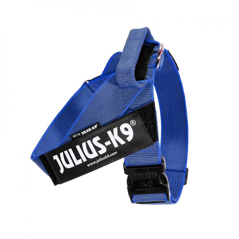 Julius-K9, IDC Color & Gray Belt Harness, Size: 2XL / 3, Blue-Gray 2XL/3