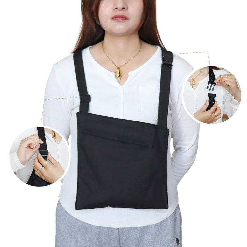 Breathable Snake Carrier Bag for Travel - Escape-Proof Canvas Reptile Transport Bag with Adjustable Strap & Fleece Lining, Ideal for Ball Pythons, Vet Visits, Camping