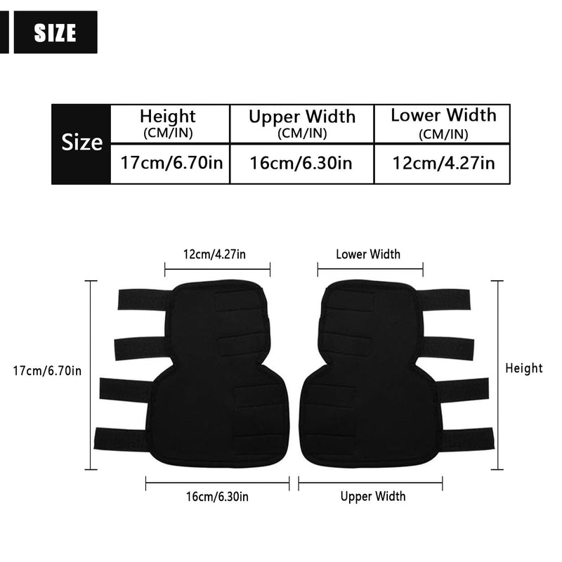 1 Pair Dog Leg Braces, Front and Rear Knee Pads for Pets, Compression Recovery Sleeves for Joint Support, Durable Elbow Protectors for Dogs, Ideal for Injury Prevention and Rehabilitation(M)