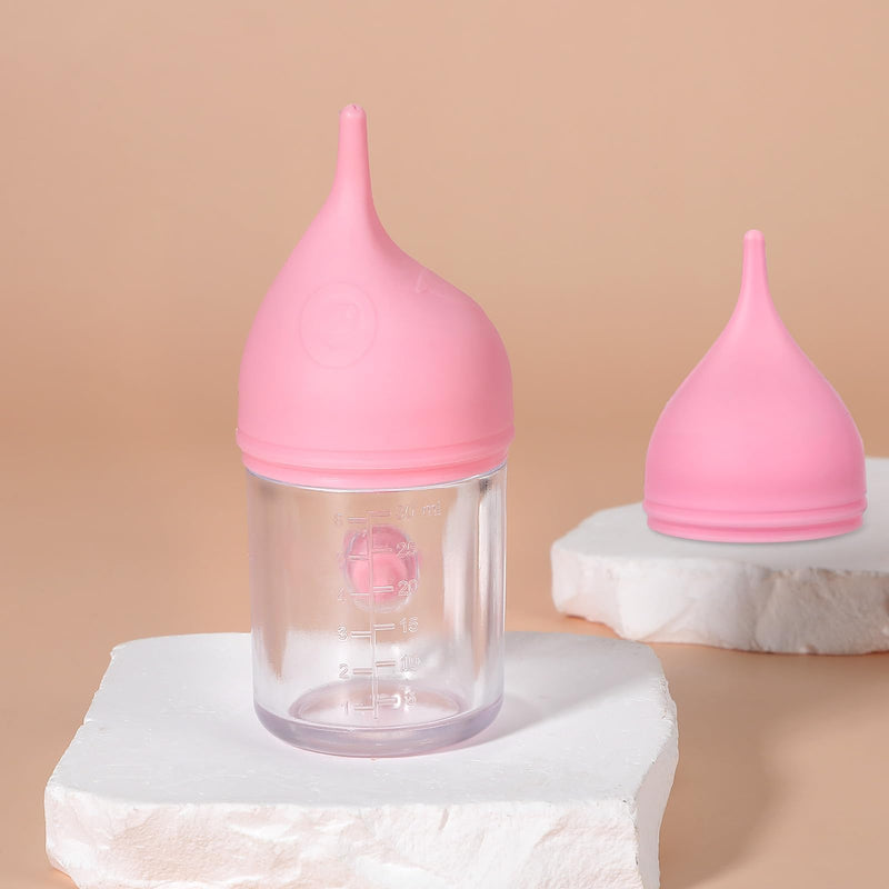 2 Pcs Puppy Bottles for Nursing Animal Feeding Bottles Reusable Pet Feeder Bottle Anti-Choking Design Puppy Bottle Silicone Kitten Feedings Kit for Newborn Kitten Puppies Small Animals - PawsPlanet Australia