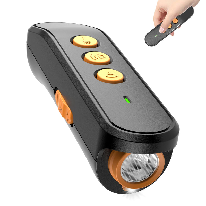 Dog Bark Deterrent Devices, Anti Barking Device for Dogs, Rechargeable Dog Barking Silencer 16.4ft, 3 Modes & Led Light Ultrasonic Dog Bark Deterrent Safe for Human & Dogs Portable Indoor/Outdoor