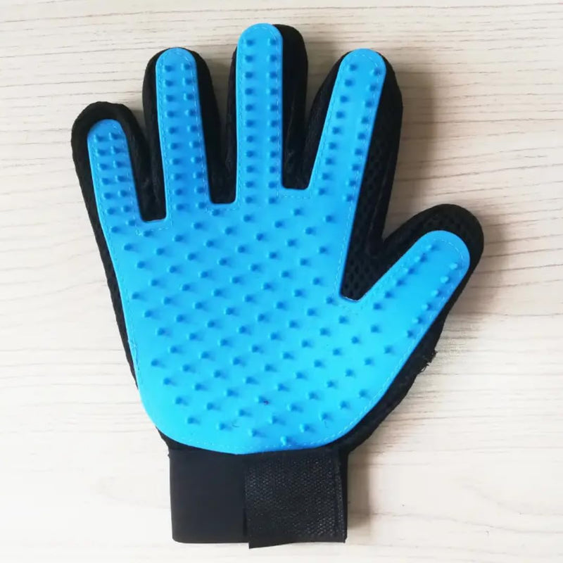 GentleGroom 259-Tip Pet Hair Removal Glove – Deshedding & Grooming Glove for Dogs & Cats, Washable, Adjustable Wrist, Fur Peels Off Clean, Perfect Pet Grooming Glove for Cats & Dogs - PawsPlanet Australia