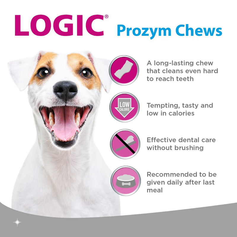 Logic Prozym chews medium or large - ‎Neutral - PawsPlanet Australia