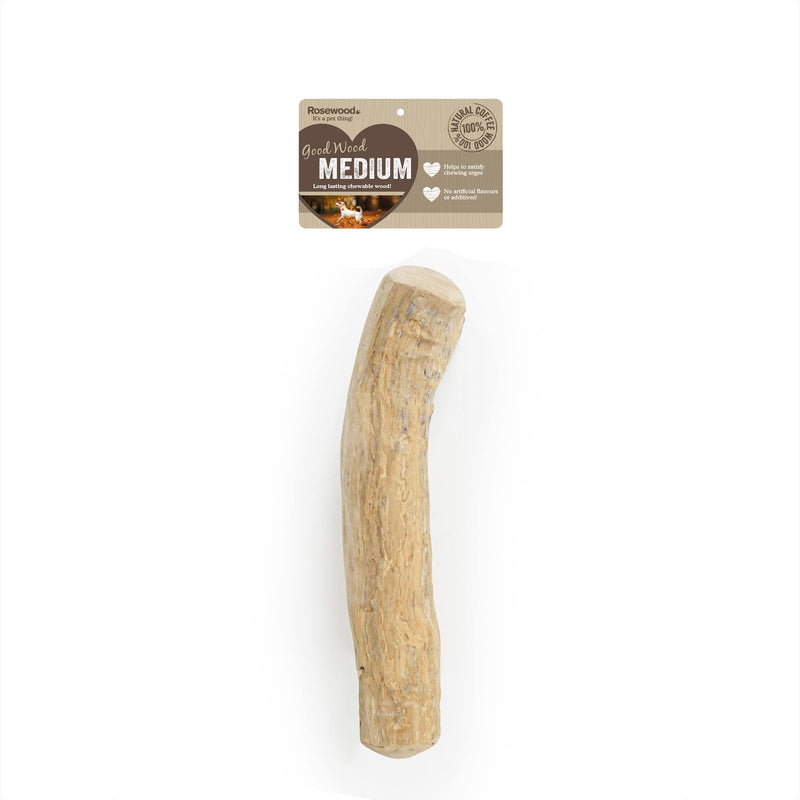 Rosewood Goodwood, Coffee Wood Dog Chew Toy, Medium 200g - 300g, Brown - PawsPlanet Australia