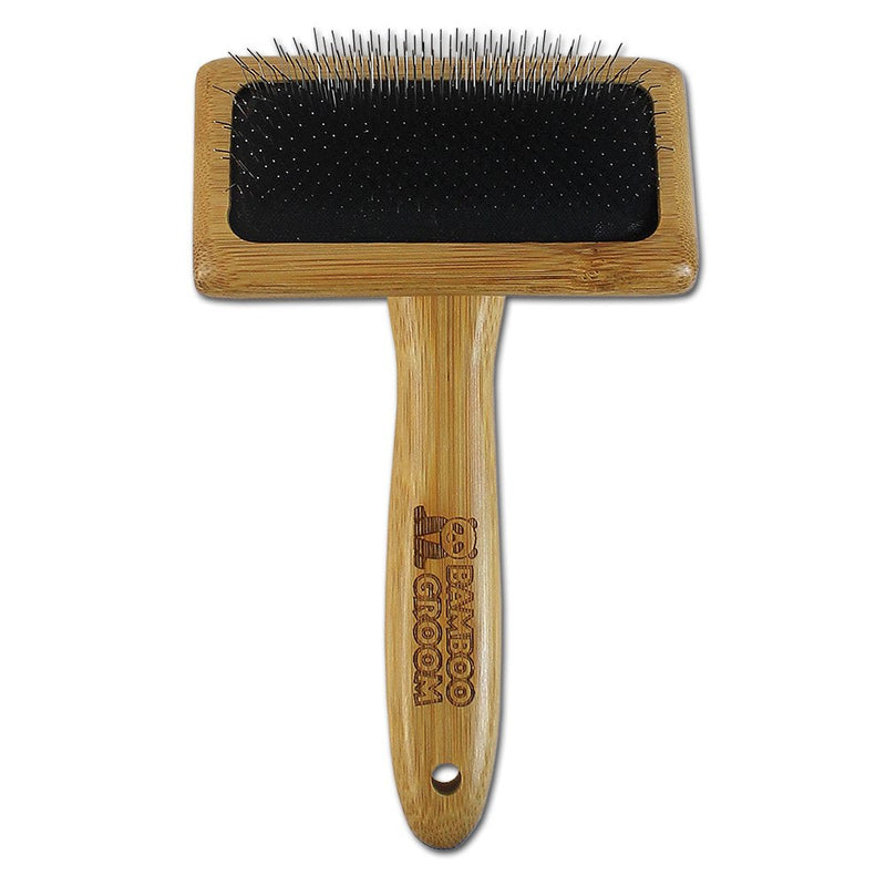 Slicker Brush with Stainless Steel Pins for Pets, Medium - PawsPlanet Australia