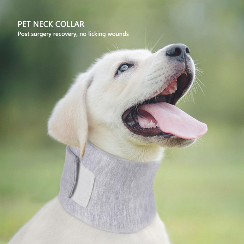 Dog Cervical Collar Neck Brace for Dog Neck,Adjustable Prevent Licking Protective Pet Cervical Collar Dog Cone Collar Alternative for Pets Recovery for Cats Post Surgery (M) - PawsPlanet Australia