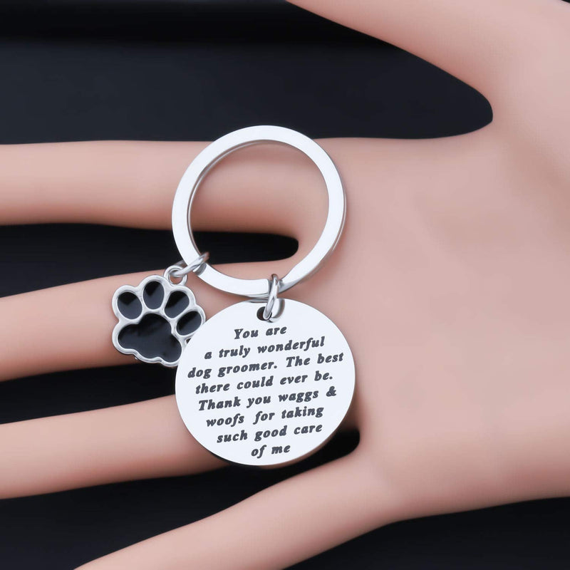 FOTAP Dog Groomer Gift Pet Groomer Gift Dog Grooming Gift Dog Salon Gift Dog Groomer Thank You Gift Waggs & Woofs Key - PawsPlanet Australia