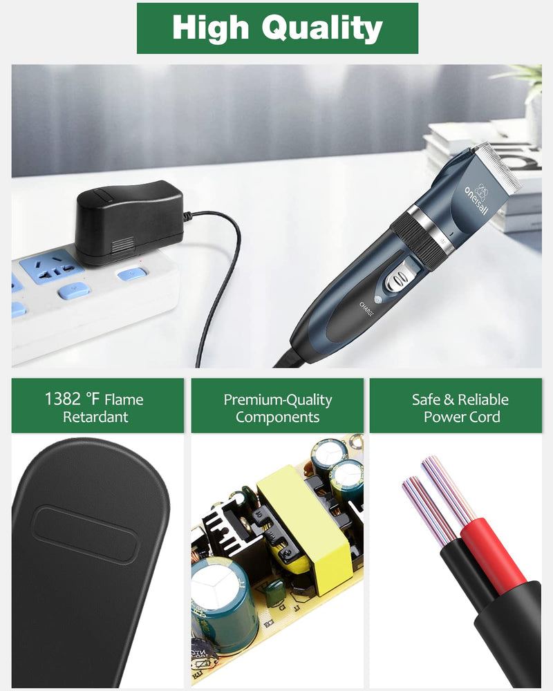 5V Power Cord Replacement onei sall Dog Shaver Clippers Charger for Low Noise Rechargeable Cordless Electric Quiet Hair Clippers 2-Speed Quiet Dog Grooming Kit, JOVNO 5V 1A Charger Adapter - PawsPlanet Australia