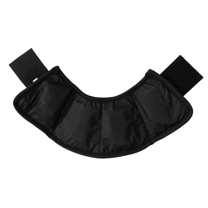 Professional's Choice Ice Bell Horse Boots - Equine Cold Therapy Neoprene Hoof Wraps with Flexible Gel Pockets, Black, Pair Large