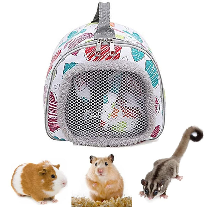 Litewoo Guinea Pig Carrier Soft Portable Breathable Handbag Pouch for Guinea Pig Hamster Rat Chinchilla Sugar Glider Carrying Bag - PawsPlanet Australia