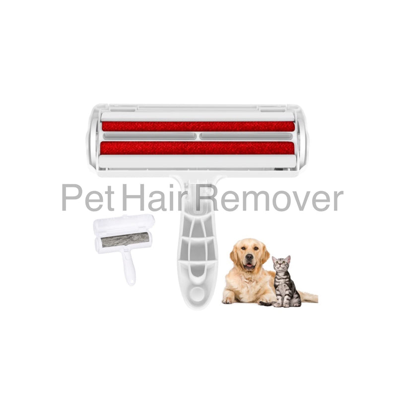 Pet Hair Remover- Pet Hair Remover Non-Electronic Roller- Self Cleaning Roller- Easy to Hold - PawsPlanet Australia