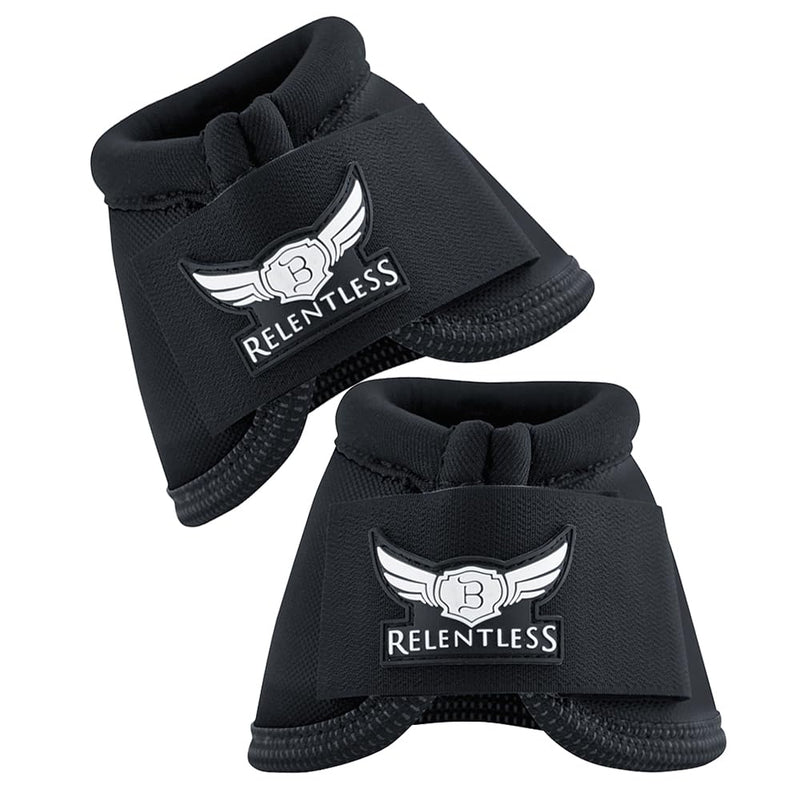 Cactus Ropes, Cactus Gear Inc Relentless Strikeforce No-Turn Bell Boots Black Large