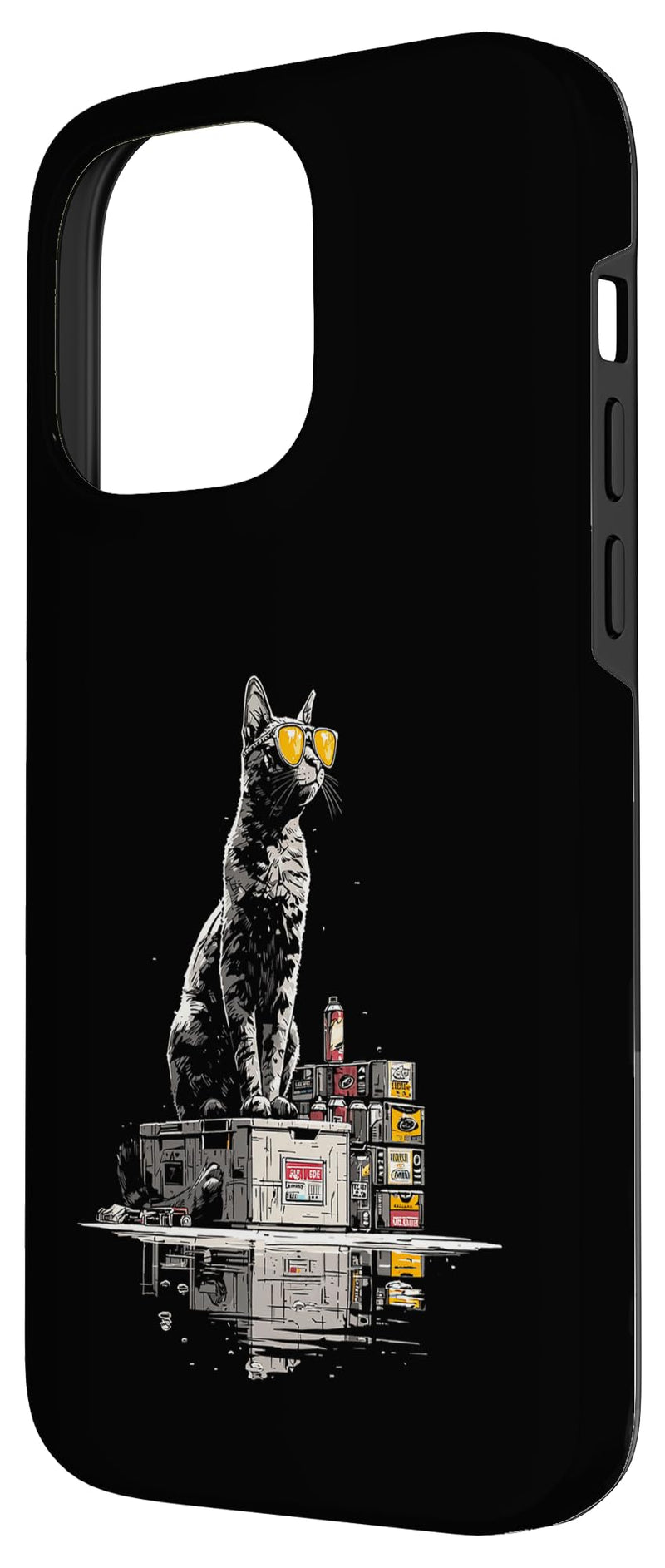 Cat Lover Pet Sunglasses Animal Artwork Cool Funny Case for iPhone 14 Pro Max - PawsPlanet Australia